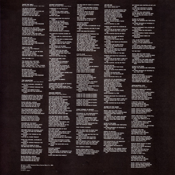 Testament (2) : The Legacy (LP, Album)