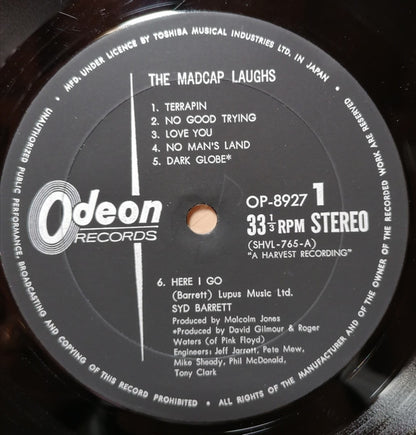Syd Barrett = シド・バレット* : The Madcap Laughs = 幽玄の世界 (LP, Album, Gat)