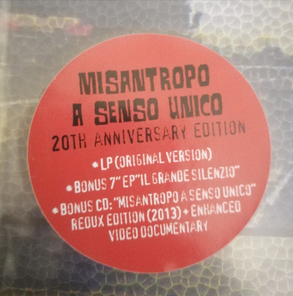 Cripple Bastards : Misantropo A Senso Unico (LP, Album + CD, Album, Enh, RM + 7", Single + Ltd)