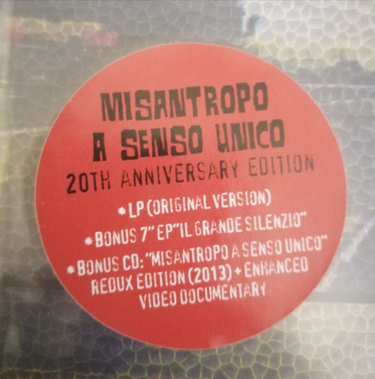 Cripple Bastards : Misantropo A Senso Unico (LP, Album + CD, Album, Enh, RM + 7", Single + Ltd)