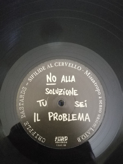 Cripple Bastards : Misantropo A Senso Unico (LP, Album + CD, Album, Enh, RM + 7", Single + Ltd)