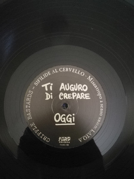 Cripple Bastards : Misantropo A Senso Unico (LP, Album + CD, Album, Enh, RM + 7", Single + Ltd)