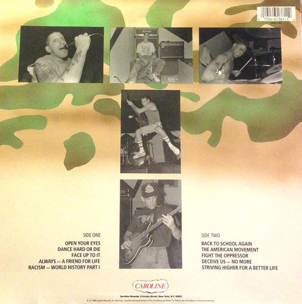 Warzone (2) : Open Your Eyes (LP, Album)