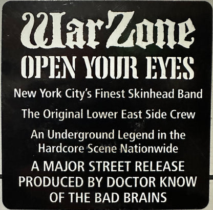 Warzone (2) : Open Your Eyes (LP, Album)