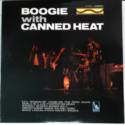 Canned Heat : Boogie With Canned Heat (LP, Album, Bla)