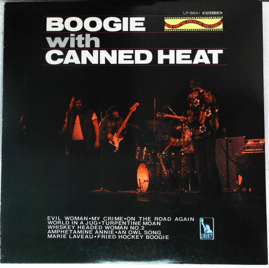 Canned Heat : Boogie With Canned Heat (LP, Album, Bla)