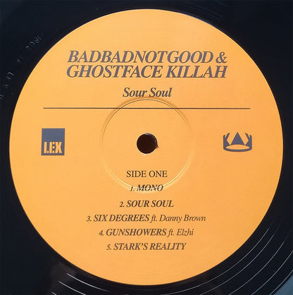 BadBadNotGood & Ghostface Killah : Sour Soul (LP, Album, RP, 180)