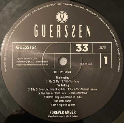 Forever Amber : The Love Cycle (LP, Album, Mono, RE, RM)