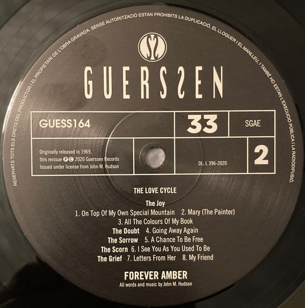 Forever Amber : The Love Cycle (LP, Album, Mono, RE, RM)