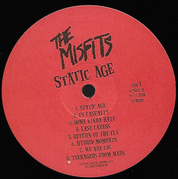 The Misfits* : Static Age (LP, Album, RE)