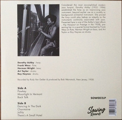 Dorothy Ashby With Frank Wess : Hip Harp (LP, Album, Mono, Ltd, RE, Cle)