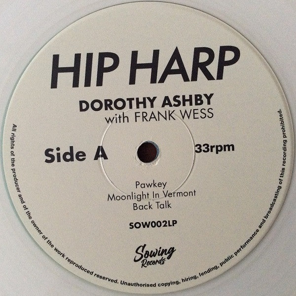 Dorothy Ashby With Frank Wess : Hip Harp (LP, Album, Mono, Ltd, RE, Cle)