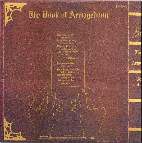 Venom (8) : At War With Satan (LP, Album, RE, 180)