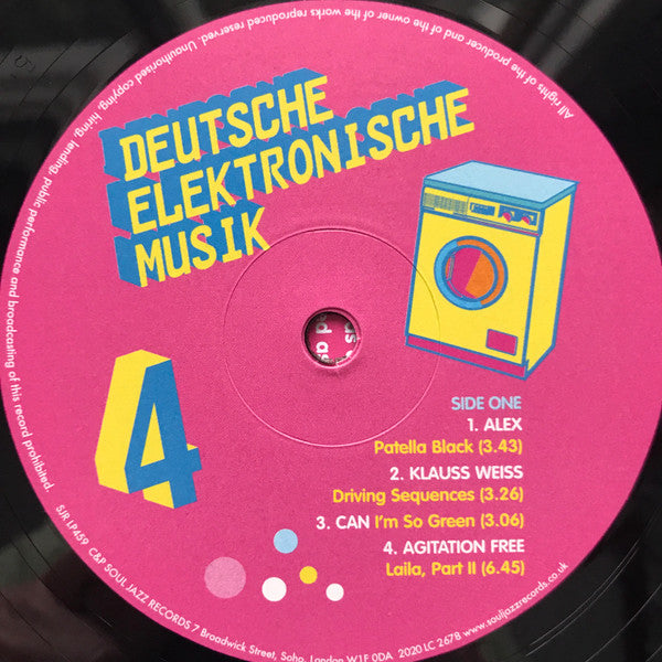 Various : Deutsche Elektronische Musik 4 (Experimental German Rock And Electronic Music 1971-83) (3xLP, Comp)