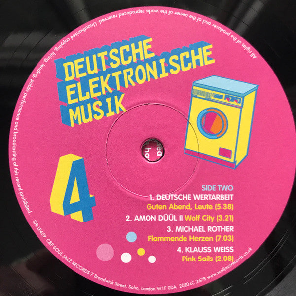 Various : Deutsche Elektronische Musik 4 (Experimental German Rock And Electronic Music 1971-83) (3xLP, Comp)