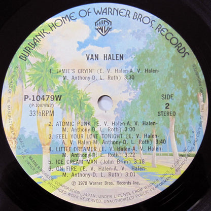 Van Halen : Van Halen = 炎の導火線 (LP, Album)
