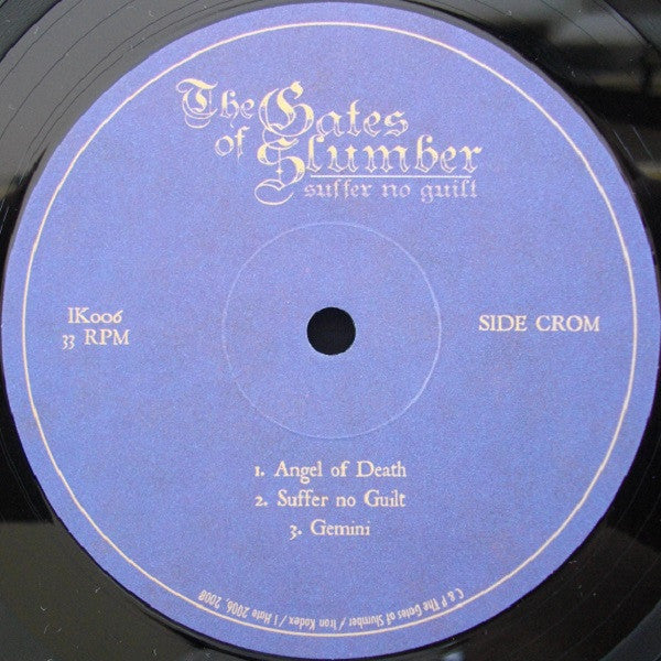 The Gates Of Slumber : Suffer No Guilt (2xLP, Album, Ltd, RE)