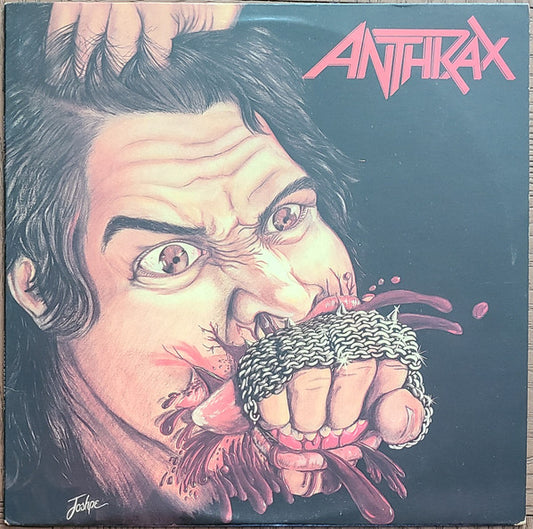 Anthrax : Fistful Of Metal (LP, Album, RP)