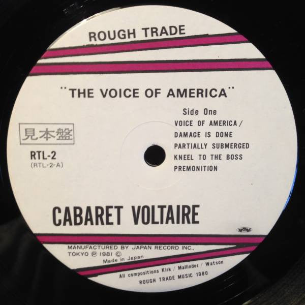 Cabaret Voltaire : The Voice Of America (LP, Album)