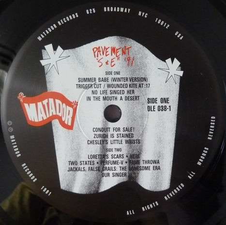 Pavement : Slanted And Enchanted (LP, Album, RE, RM, 180)