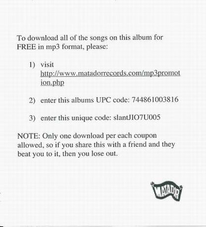 Pavement : Slanted And Enchanted (LP, Album, RE, RM, 180)