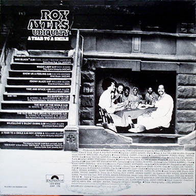 Roy Ayers Ubiquity : A Tear To A Smile (LP, Album, RE)