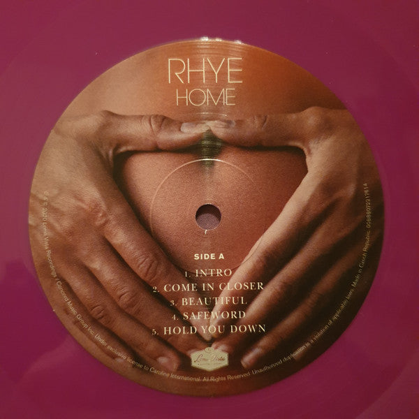 Rhye : Home (LP, Plu + LP, S/Sided, Etch, Plu + Album)