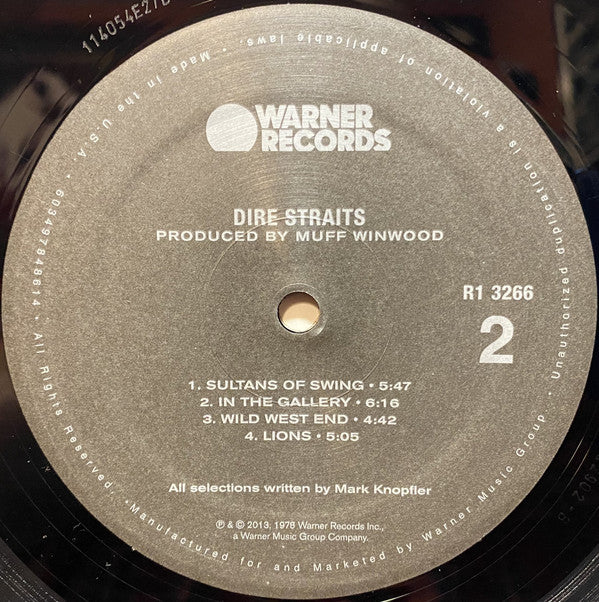 Dire Straits : Dire Straits (LP, Album, RE, RM, 180)