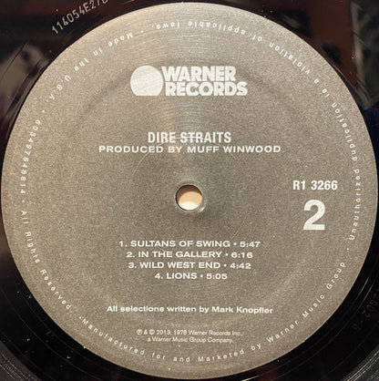 Dire Straits : Dire Straits (LP, Album, RE, RM, 180)