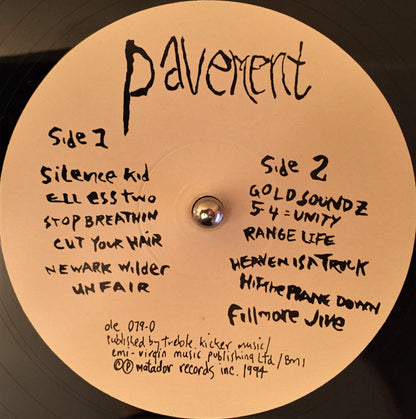 Pavement : Crooked Rain Crooked Rain (LP, Album, RE)