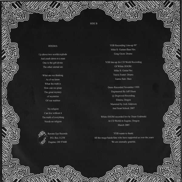 Yob : Demo (LP, Ltd, RE)