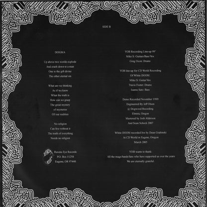 Yob : Demo (LP, Ltd, RE)