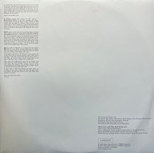 Nick Cave And The Bad Seeds* : The Firstborn Is Dead (LP, Album, RE)