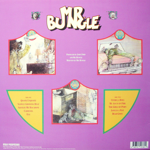 Mr. Bungle : Mr. Bungle (LP, Album, RE, 180)