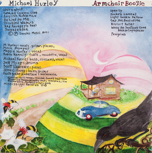 Michael Hurley & Pals* : Armchair Boogie (LP, Album, RE)