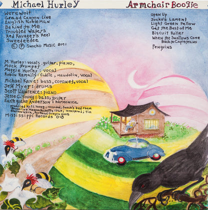 Michael Hurley & Pals* : Armchair Boogie (LP, Album, RE)