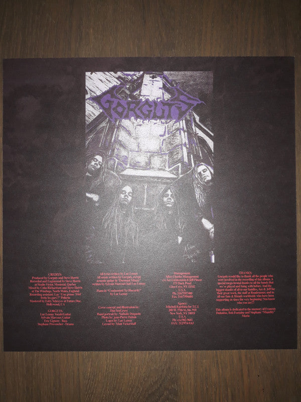 Gorguts : The Erosion Of Sanity (LP, Album, Ltd, RE, Red)