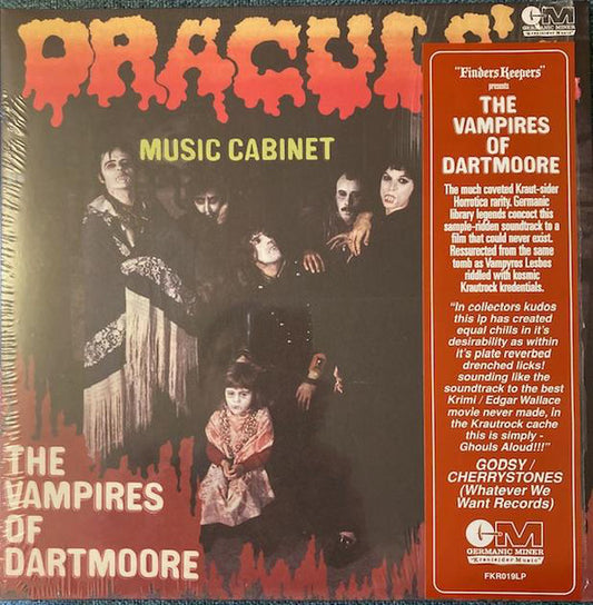 The Vampires Of Dartmoore : Dracula's Music Cabinet (LP, Album, RE, Gat)