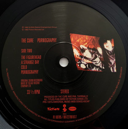 The Cure : Pornography (LP, Album, RE, RM, 180)