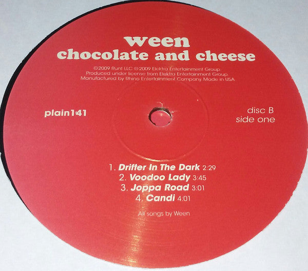 Ween : Chocolate And Cheese (2xLP, Album, RE, 180)