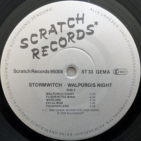 Stormwitch : Walpurgis Night (LP, Album)