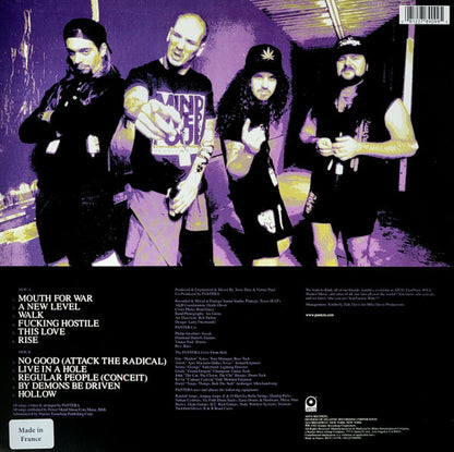 Pantera : Vulgar Display Of Power (LP, Album, Ltd, RE, Whi)