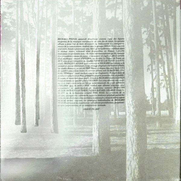 Richard Pinhas / Heldon : Perspective - Compilation 1976-1982 (2xLP, Comp)