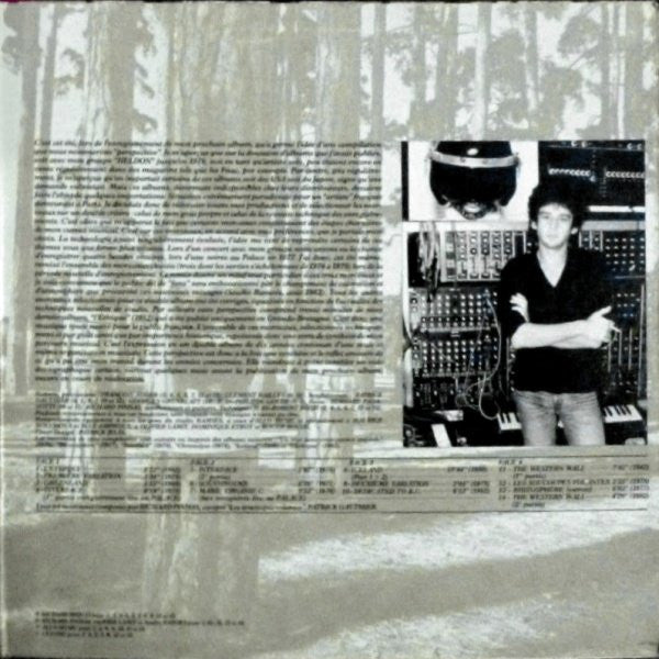 Richard Pinhas / Heldon : Perspective - Compilation 1976-1982 (2xLP, Comp)