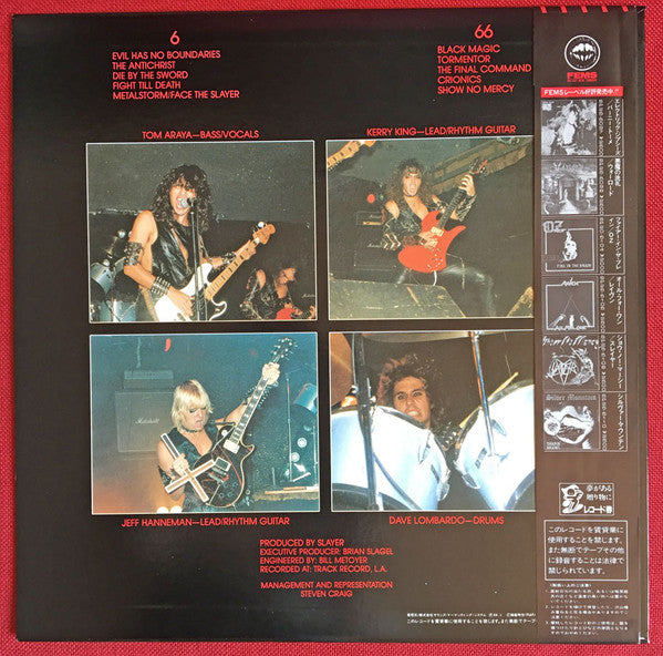 Slayer : Show No Mercy (LP, Album)