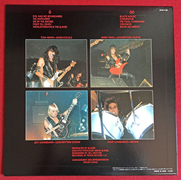 Slayer : Show No Mercy (LP, Album)