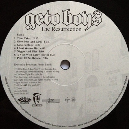 Geto Boys : The Resurrection (LP, Album)