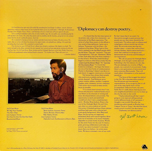 Gil Scott-Heron : The Mind Of Gil Scott-Heron (LP, Album, Hub)