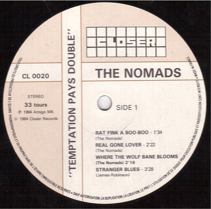 The Nomads (2) : Temptation Pays Double (LP, MiniAlbum)
