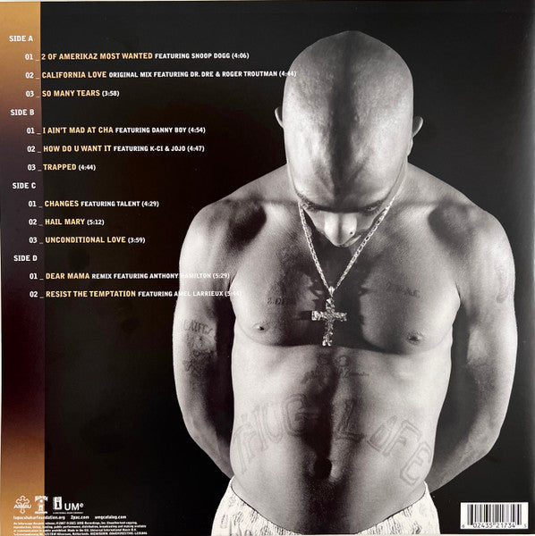 2Pac : The Best Of 2Pac - Part 1: Thug (2xLP, Comp)